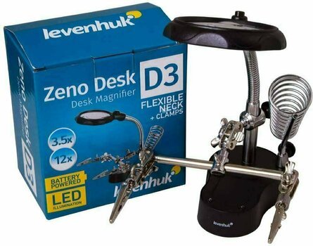 Nagyítóüveg Levenhuk Zeno Desk D3 - 4