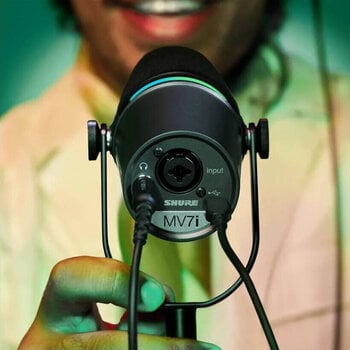 Podcastmicrofoon Shure MV7i Podcastmicrofoon - 13
