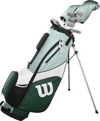 Ensemble de golf Wilson Staff Profile SGI Dark Green/White/Mint Main droite Graphite Lady Ensemble de golf - 1