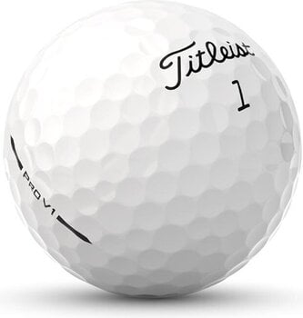 Bolas de golfe Titleist Pro V1 2025 White Basic 12 Bolas de golfe - 2