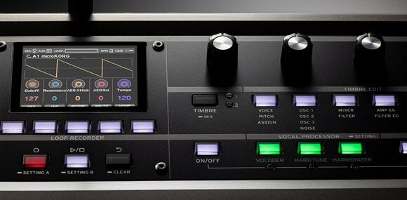 Syntetisaattori Korg microKORG2 Syntetisaattori Grey (Kuten uusi) - 12