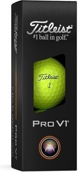 Piłka golfowa Titleist Pro V1 2025 Yellow Basic 12 Piłka golfowa - 5