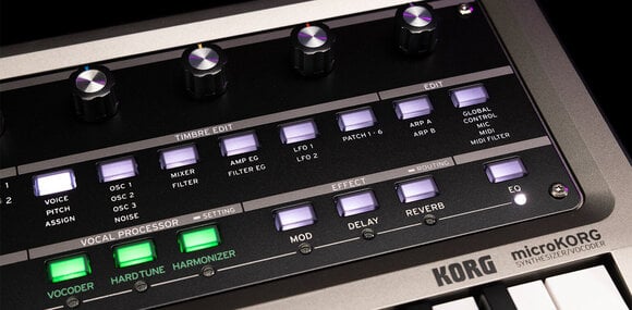Synthesizer Korg microKORG2 Synthesizer White - 11