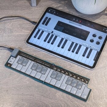 MIDI toetsenbord Korg nanoKEY Fold MIDI toetsenbord Alpine Green - 10