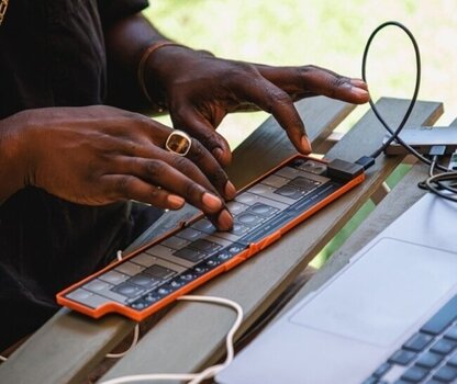 Midiklaviatuur Korg nanoKEY Fold Lava Orange Midiklaviatuur - 7