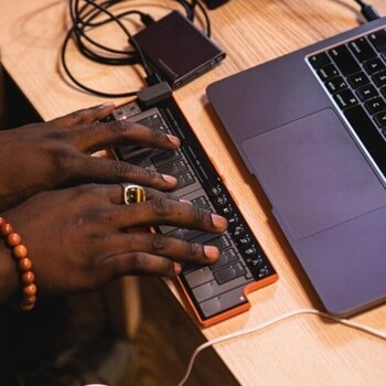 Midiklaviatuur Korg nanoKEY Fold Lava Orange Midiklaviatuur - 8