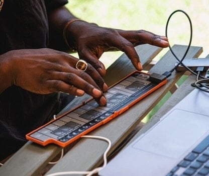 Миди клавиатура Korg nanoKEY Fold White Миди клавиатура - 7