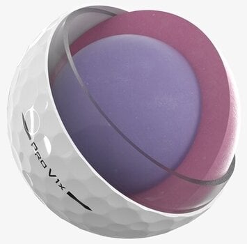 Golfbal Titleist Pro V1x 2025 White Standard Golfbal - 8