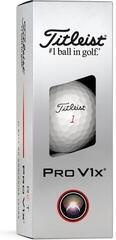 Golfové míčky Titleist Pro V1x 2025 White RCT Golfové míčky - 3