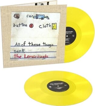 LP The Lemonheads - Car Button Cloth (Deluxe Edition) (Yellow Coloured) (2 LP) - 2