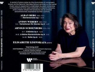 CD musicali Elizabeth Leonskaja - Berg, Schoenberg, Webern: Piano Works (CD) - 1