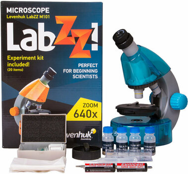 Microscope Levenhuk LabZZ M101 Azure Microscope - 10