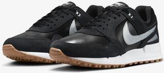 Men's golf shoes Nike Air Pegasus '89 G Unisex Shoe Black/White/Gum Medium Brown/Wolf Grey - 4