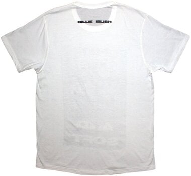 Shirt Billie Eilish Shirt Hit Me Hard And Soft Falling Unisex White L - 2