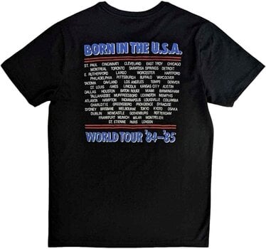 T-shirt Bruce Springsteen T-shirt Born in The USA '85 Unisex Black 2XL - 2