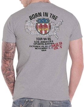 T-shirt Bruce Springsteen T-shirt Pink Cadillac Unisex Heather Grey M - 2