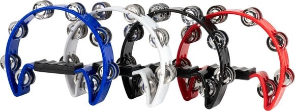 Classical Tambourine Noicetone DP900WH White Classical Tambourine - 4