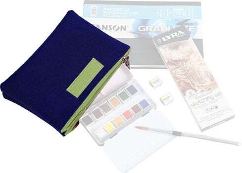 Tilbehør Maimeri Art Style Taske Blue 19 x 13 cm - 2