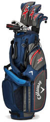 Kompletan set Callaway XR Navy/Silver/AW-Driver 10,5°-Putter-3 FW-4H-5-PWSW - 1