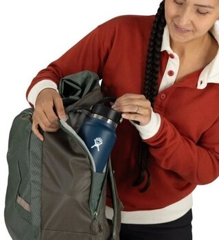 Lifestyle-rugzak / tas Osprey Transporter Roll Top Pack Rugzak Pine Leaf/Earl Grey 16" 30 L - 11