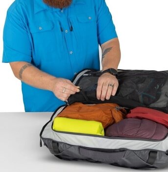 Zeilzak Osprey Transporter Squffel Reistas-Rugzak Raven Black/Black 44 L - 11