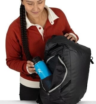 Lifestyle-rugzak / tas Osprey Transporter Zinch Rugzak Raven Black/Black 22 L - 7