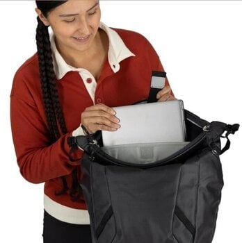 Lifestyle-rugzak / tas Osprey Transporter Zinch Rugzak Raven Black/Black 22 L - 8