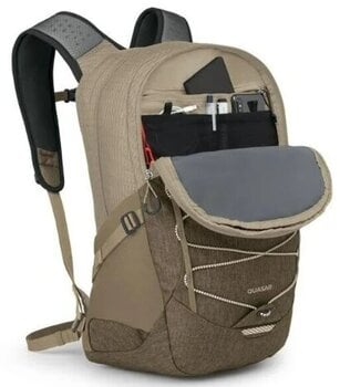 Lifestyle-rugzak / tas Osprey Quasar Rugzak Alpaca Tan/Latte Brown Heather 26 L - 4