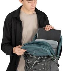 Lifestyle Backpack / Bag Osprey Quasar Backpack Cascade Blue/Coal Grey Heather 26 L - 6