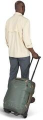 Sejlertaske Osprey Rolling Transporter Kuffert med 2 hjul Leaf/Earl Grey 40 L - 4