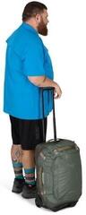 Sejlertaske Osprey Rolling Transporter Kuffert med 2 hjul Leaf/Earl Grey 40 L - 7