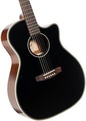 Elektroakusztikus gitár Cort ESSENCE-GA4 Black Elektroakusztikus gitár - 2