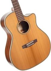 Elektroakustická gitara Jumbo Cort ESSENCE-GA4 Natural Elektroakustická gitara Jumbo - 2