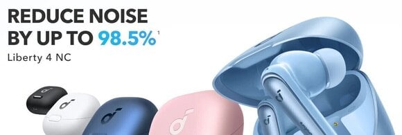 Bežične In-ear slušalice Anker Soundcore Liberty 4 NC Velvet Black Bežične In-ear slušalice - 3