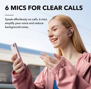 Bežične In-ear slušalice Anker Soundcore Liberty 4 NC Clear White Bežične In-ear slušalice - 8