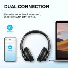 Langattomat On-ear-kuulokkeet Anker Soundcore Q20i Black Langattomat On-ear-kuulokkeet - 4