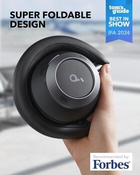 Vezeték nélküli fejhallgatók On-ear Anker Soundcore Space One Pro Jet Black Vezeték nélküli fejhallgatók On-ear - 2