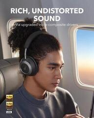 Langattomat On-ear-kuulokkeet Anker Soundcore Space One Pro Jet Black Langattomat On-ear-kuulokkeet - 2
