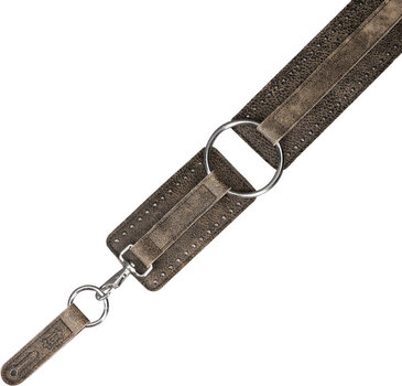 Curea de chitară Levy's Baldric Distressed Black Curea de chitară - 5