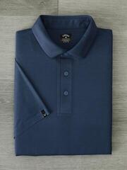 Polo majica Callaway Premium Jacquard Mens Peacoat - 1