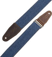 Textile guitar strap Levy's Denim Textile guitar strap Blue - 3