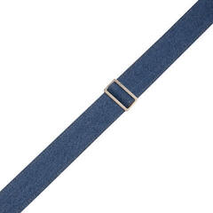 Textile guitar strap Levy's Denim Textile guitar strap Blue - 5