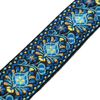 Колан за китара Levy's Vintage Hootenanny PH Blue Колан за китара - 3