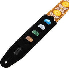 Колан за китара Levy's  Original Hootenanny Flower Колан за китара - 4