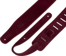 Gitarrengurt Levy's Simply Suede Burgundy Gitarrengurt - 1