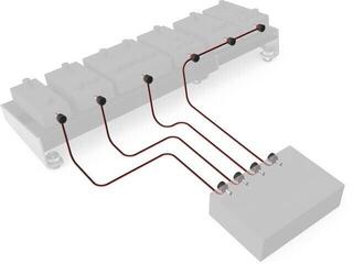 Stroomkabel D'Addario XPND Cable Kit 3 m Stroomkabel - 3