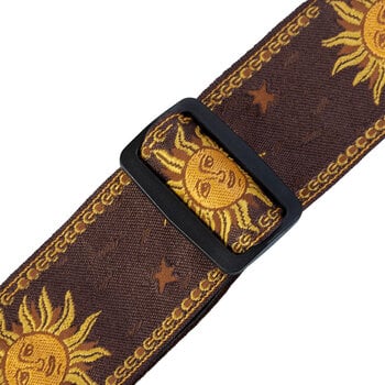 Gitaarriem Levy's Sun Motif Gitaarriem Brown - 2