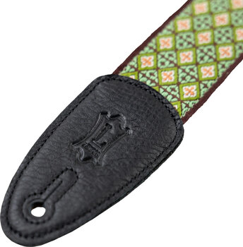 Correa de guitarra textil Levy's Original Hootenanny Verde Correa de guitarra textil - 4