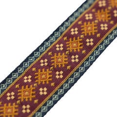 Колан за китара Levy's Original Hootenanny Red Колан за китара - 2