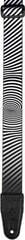 Textile guitar strap Levy's Optical Illusion Textile guitar strap Worm Hole - 1